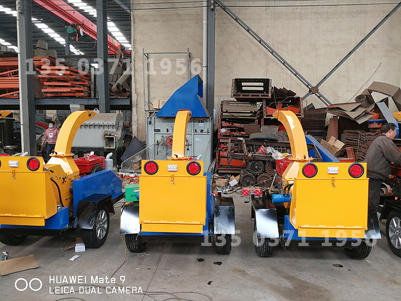 西昌市柴油移動樹枝粉碎機