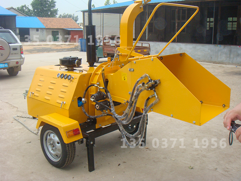 杭州市大型園林專用樹枝粉碎機