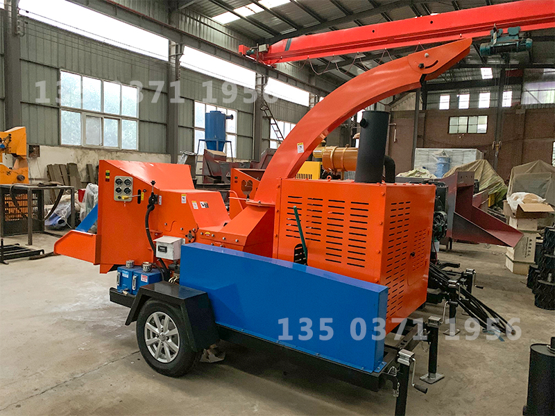 中型蘋果樹枝粉碎機